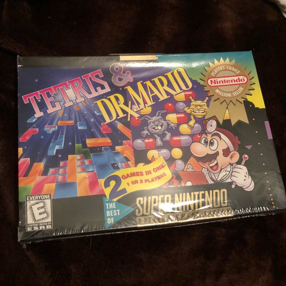 Tetris & Dr. Mario 2 Games In One